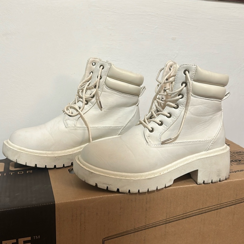 White boots